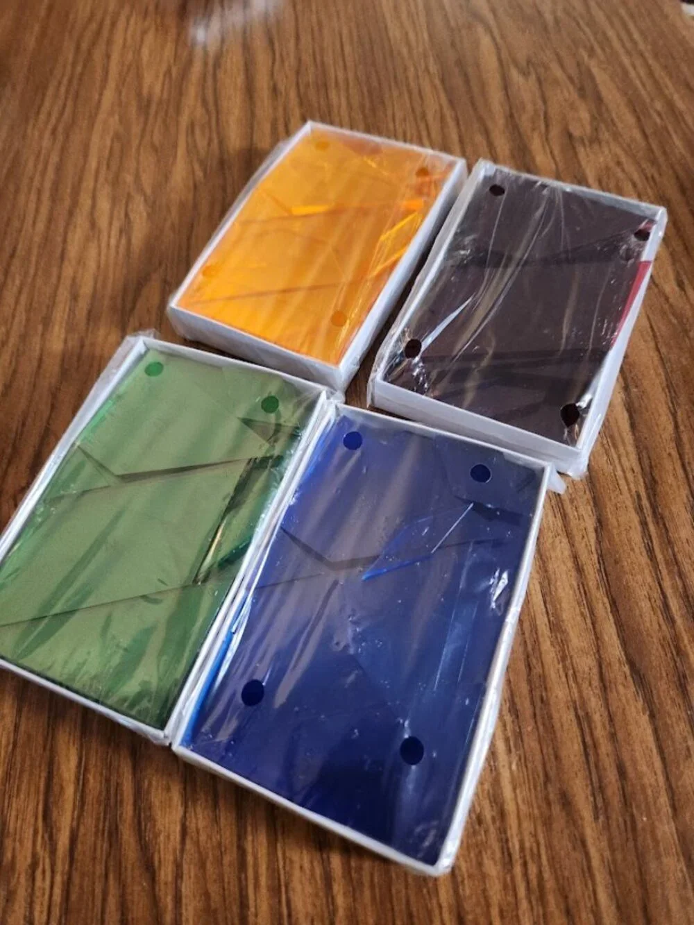 New Cuisenaire Translucent Math Shapes Set Plastic Colored Learning Educational